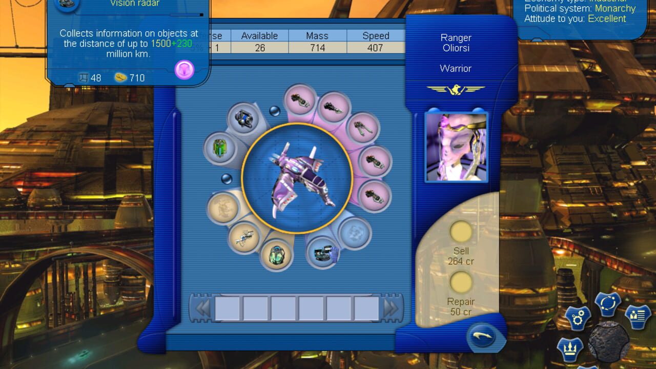 Screenshot for Space Rangers