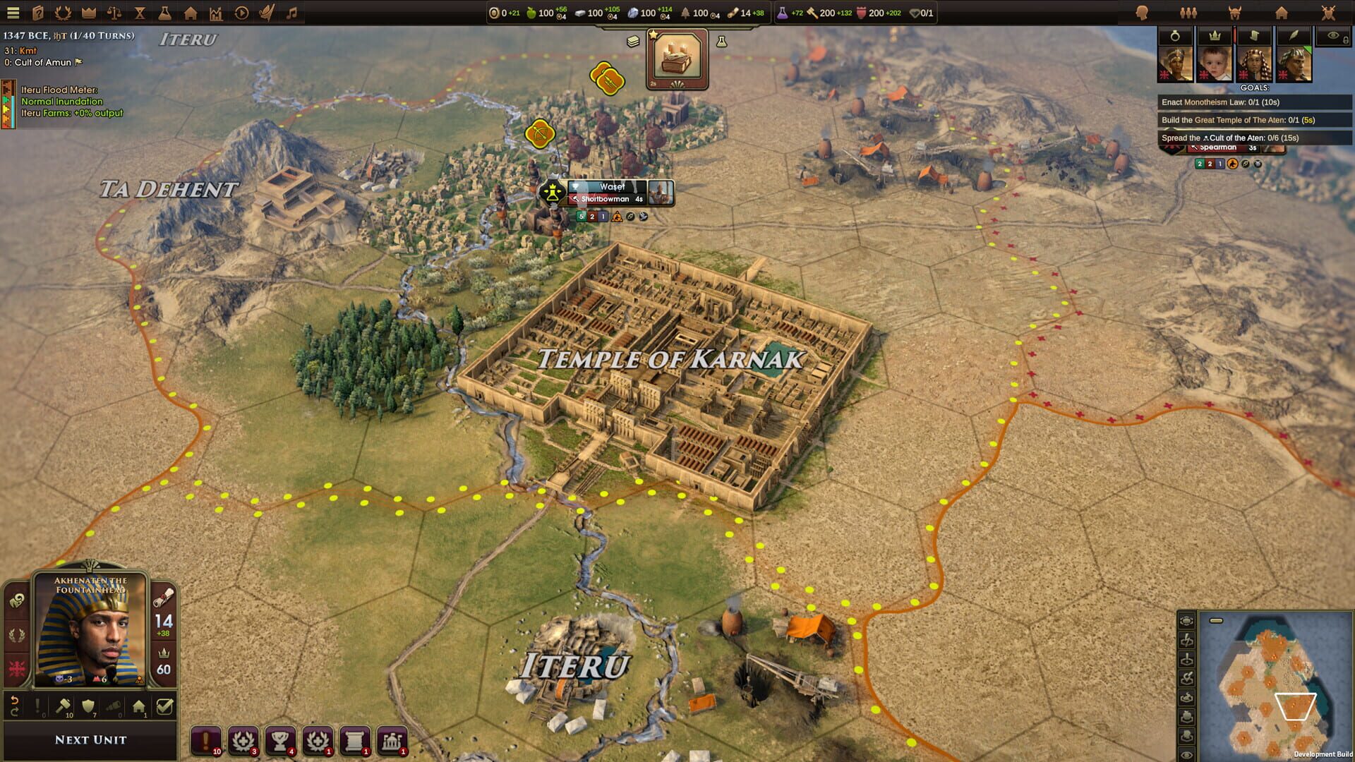 Screenshot for Old World: Pharaohs of the Nile