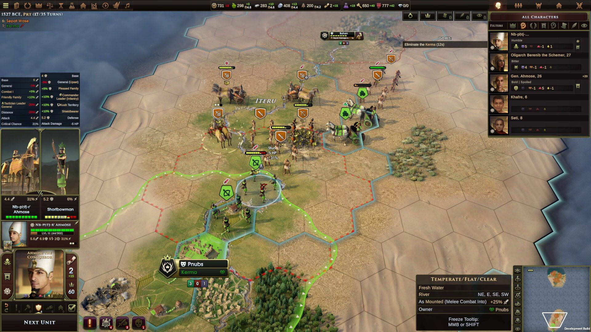 Screenshot for Old World: Pharaohs of the Nile