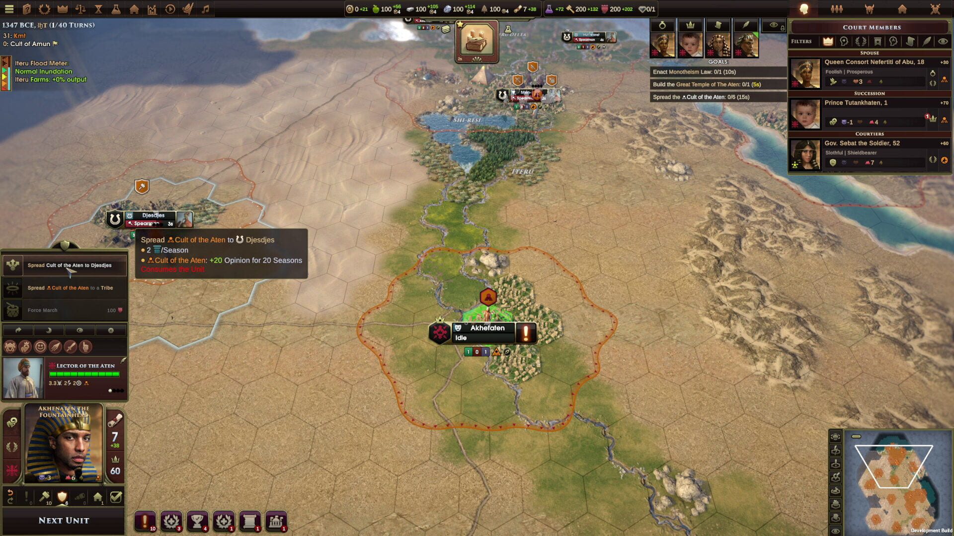 Screenshot for Old World: Pharaohs of the Nile