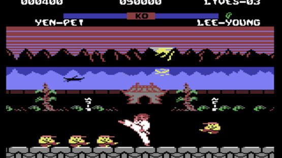 Screenshot for Yie Ar Kung-Fu 2: The Emperor Yie-Gah