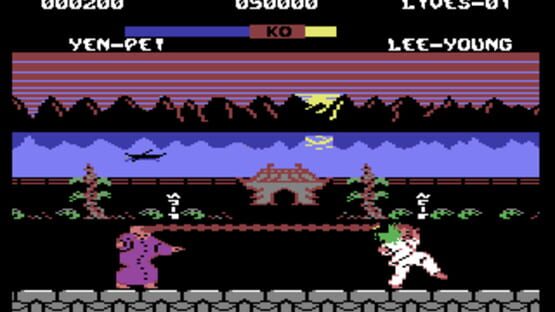 Screenshot for Yie Ar Kung-Fu 2: The Emperor Yie-Gah