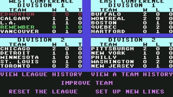 Screenshot for Superstar Ice Hockey