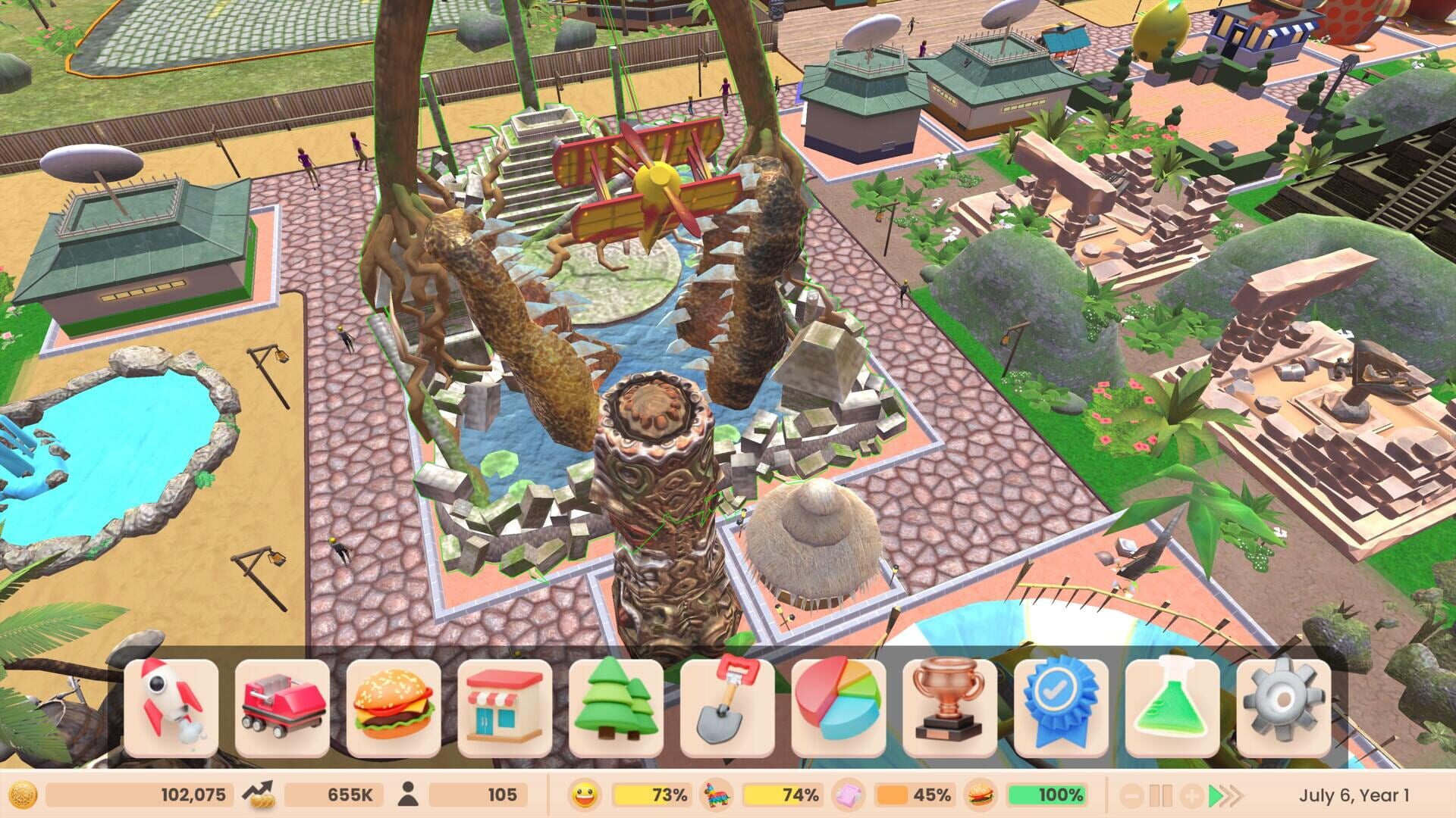 Screenshot for RollerCoaster Tycoon Adventures Deluxe