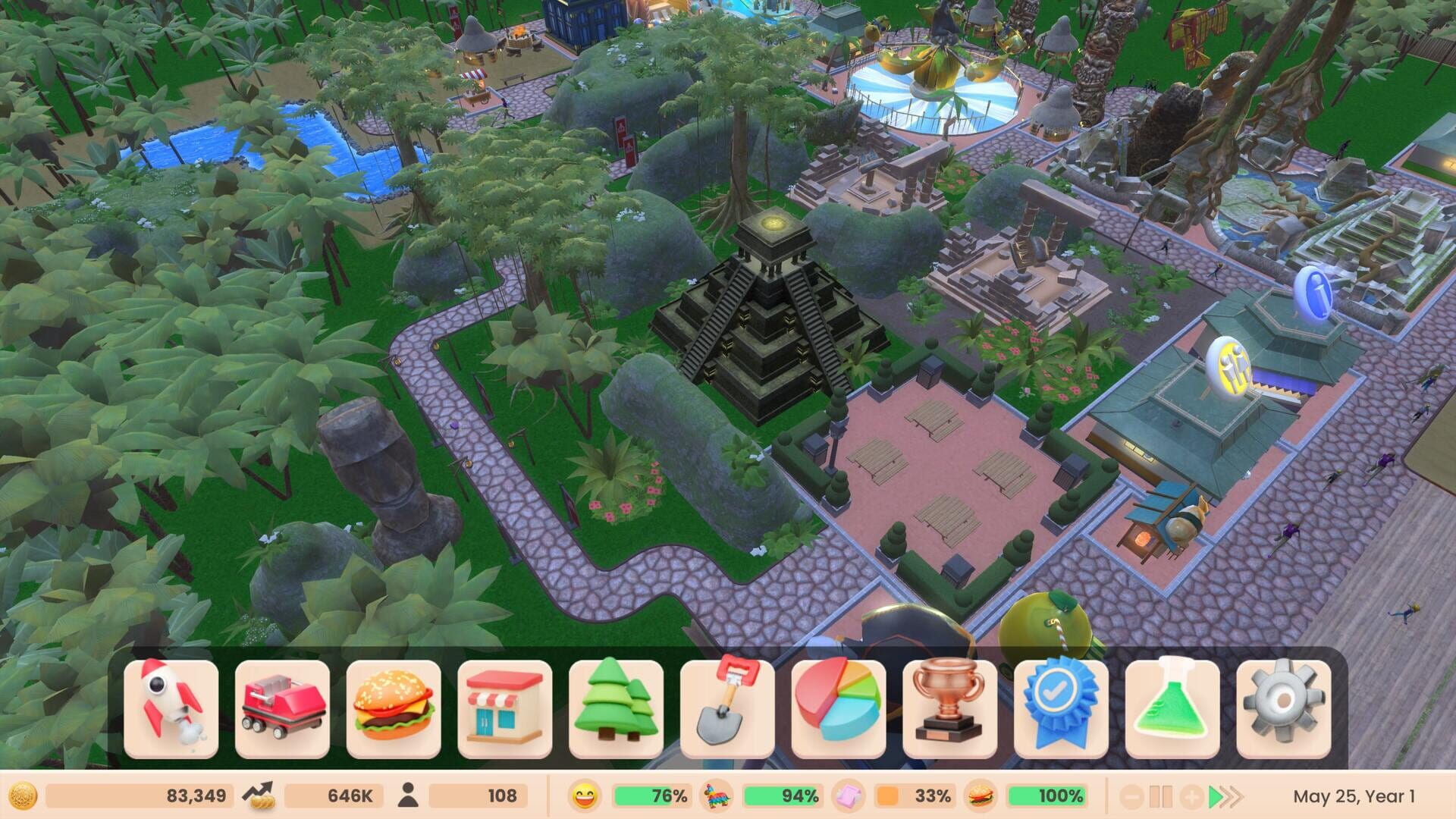 Screenshot for RollerCoaster Tycoon Adventures Deluxe