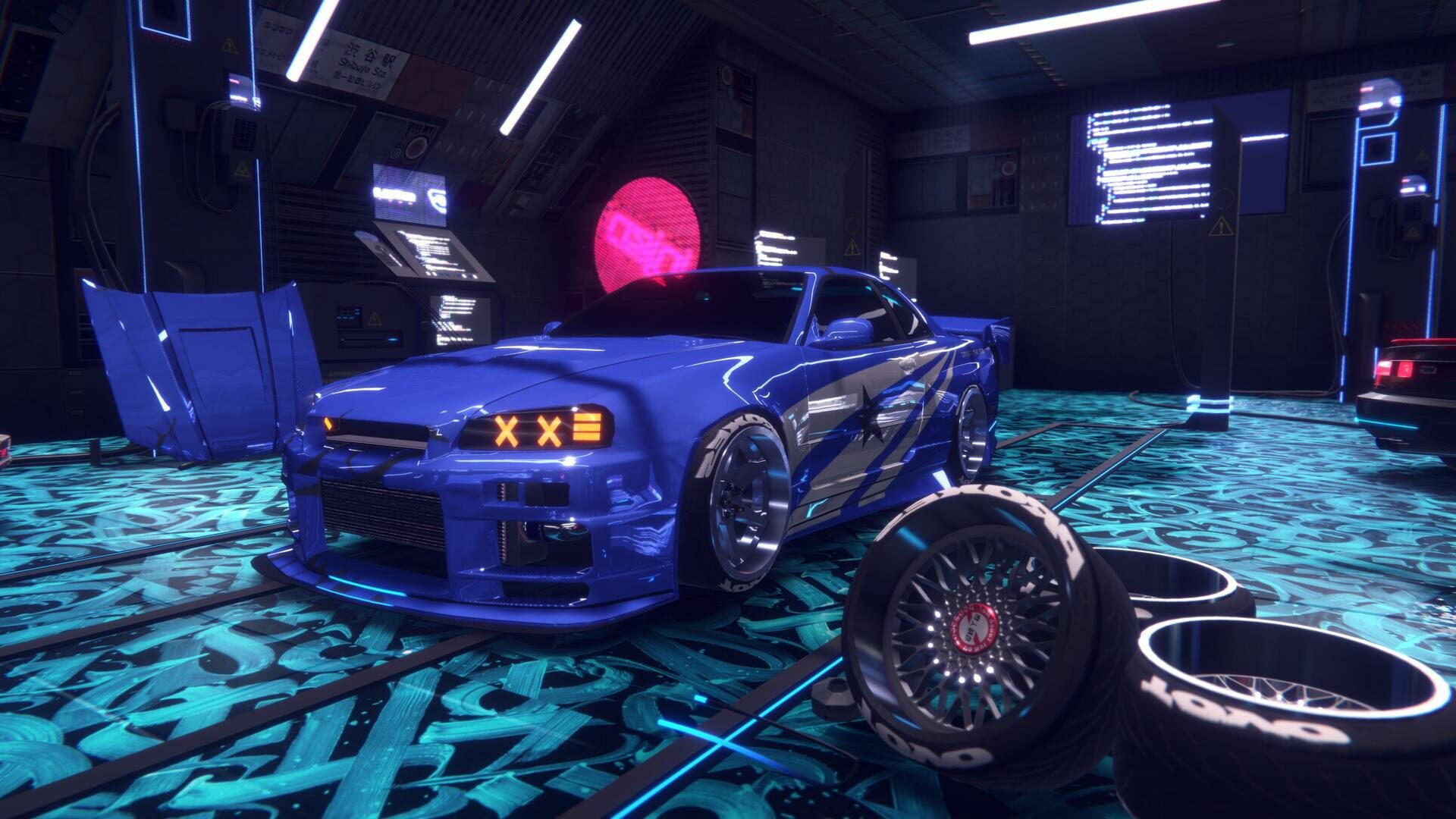 Screenshot for Crash Metal: Cyber Racing Punk Cars
