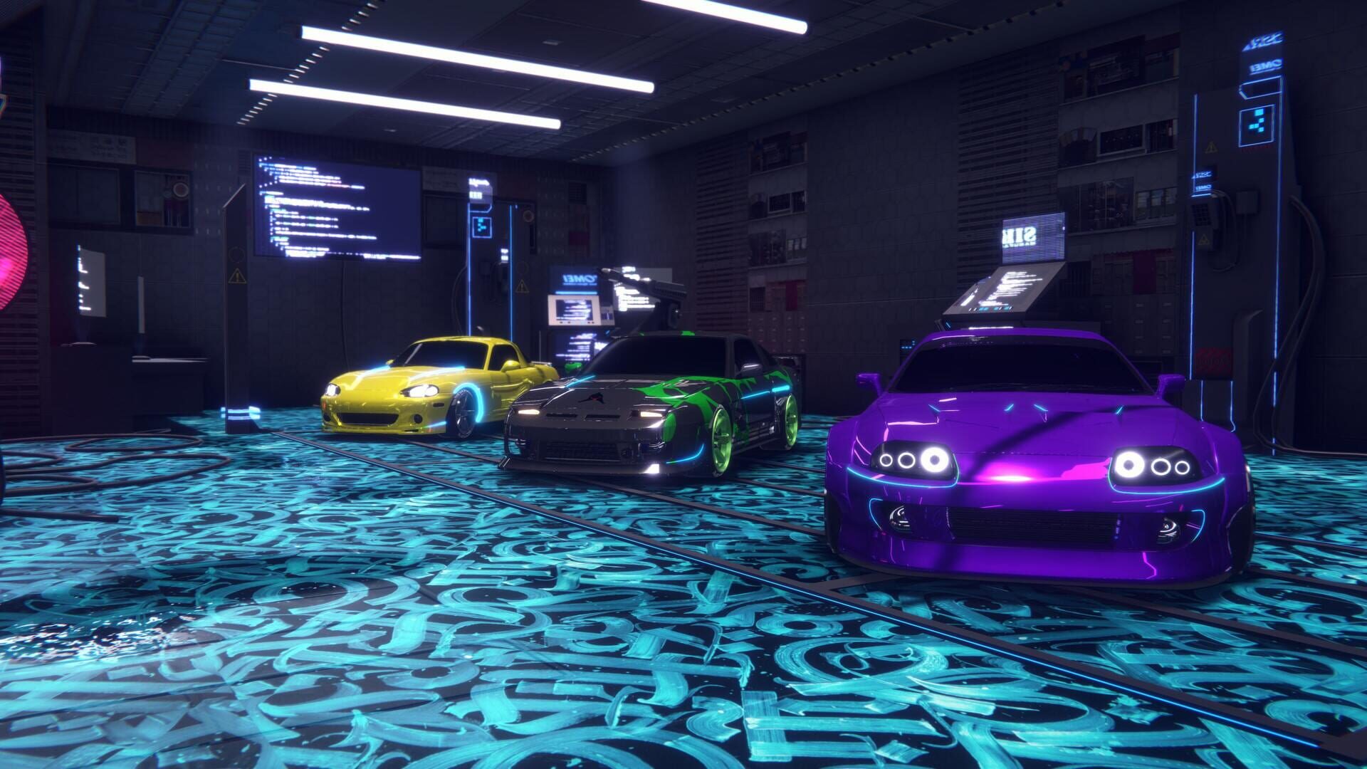 Screenshot for Crash Metal: Cyber Racing Punk Cars