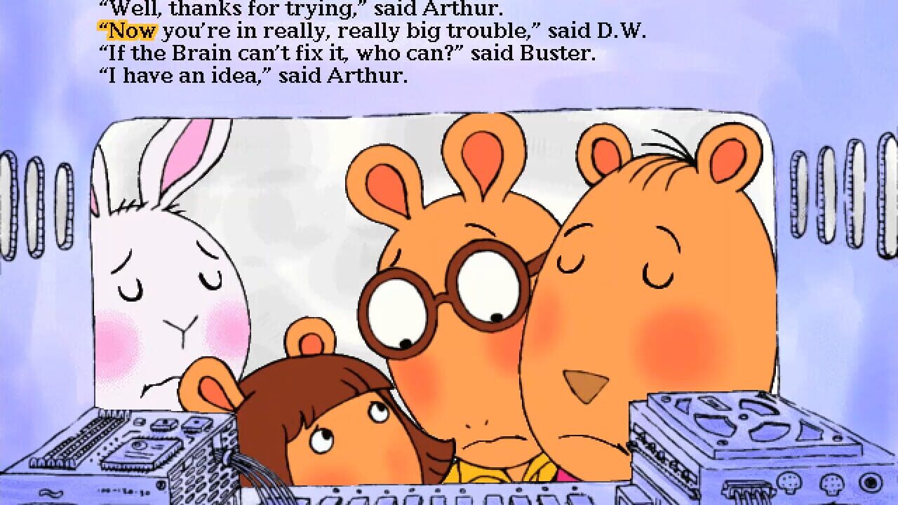 Screenshot for Arthur's Computer Adventure