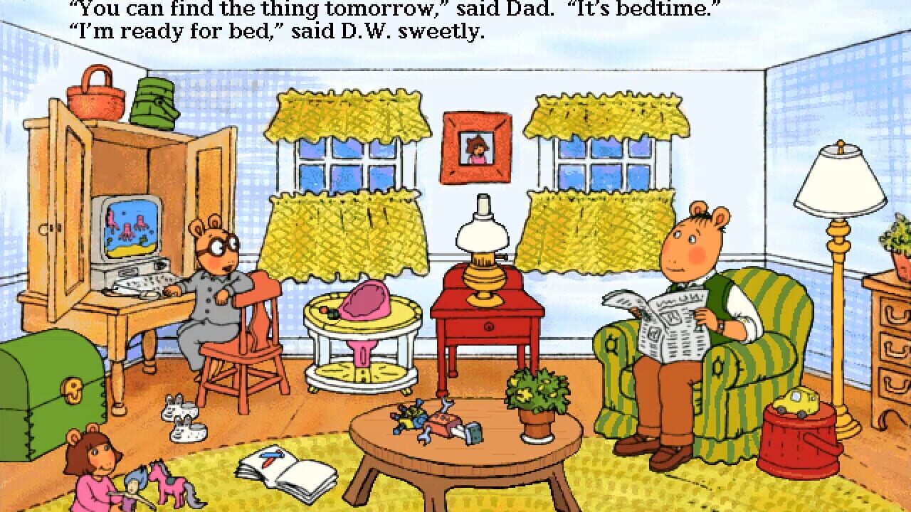 Screenshot for Arthur's Computer Adventure
