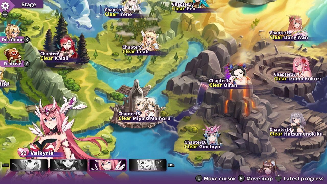 Screenshot for Another World Mahjong Girl