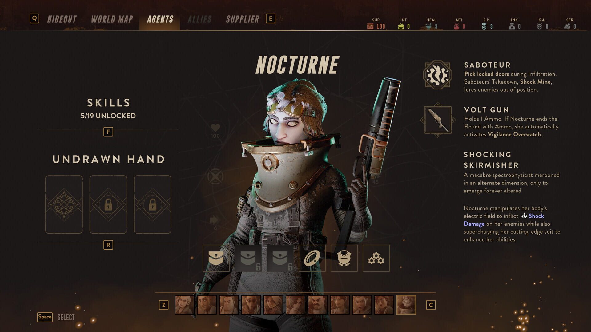 Screenshot for The Lamplighters League: Nocturne