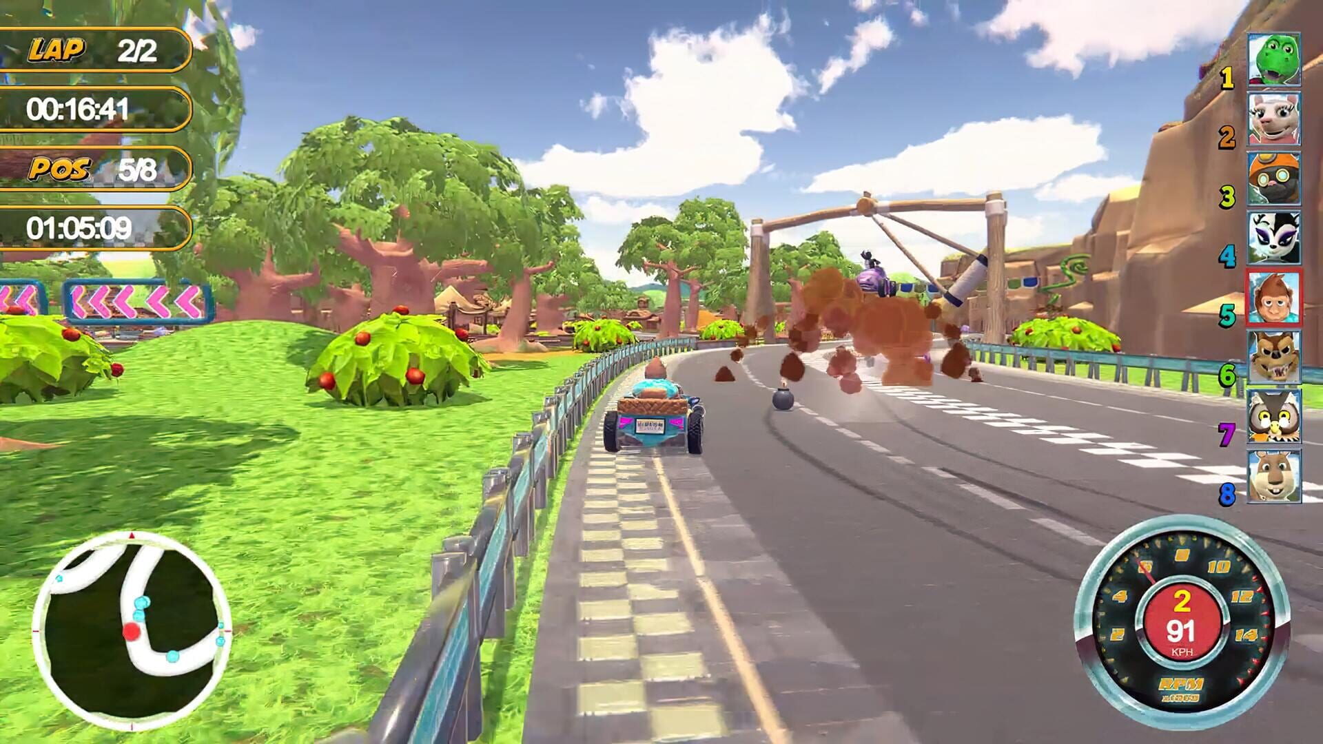 Screenshot for Animal Kart Racer 2