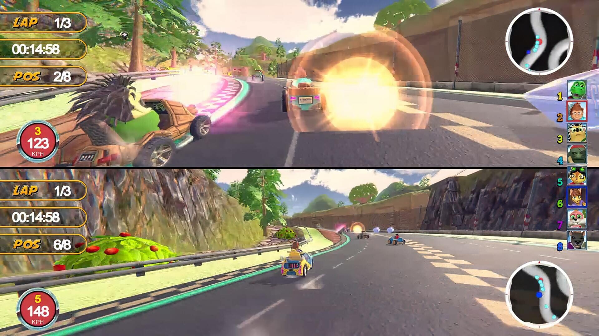 Screenshot for Animal Kart Racer 2