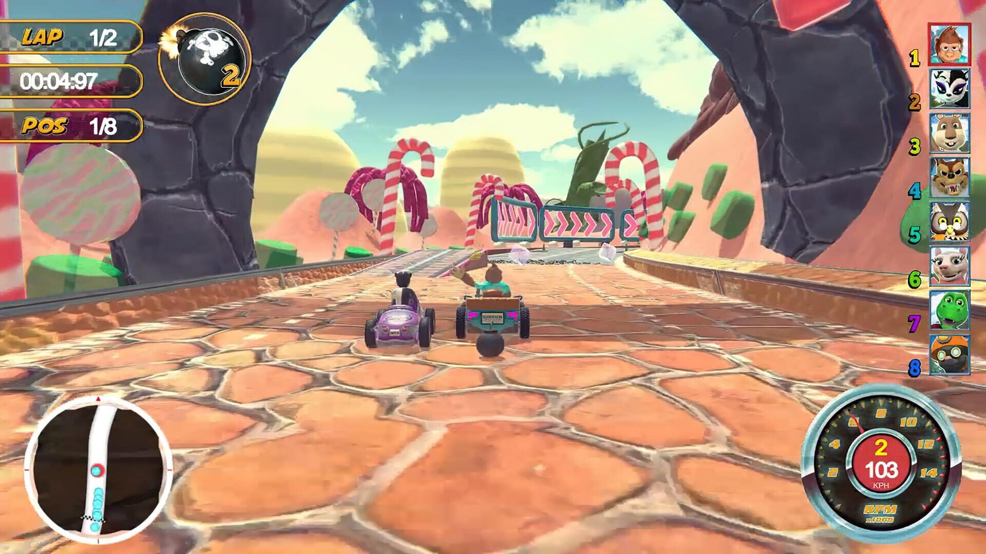 Screenshot for Animal Kart Racer 2