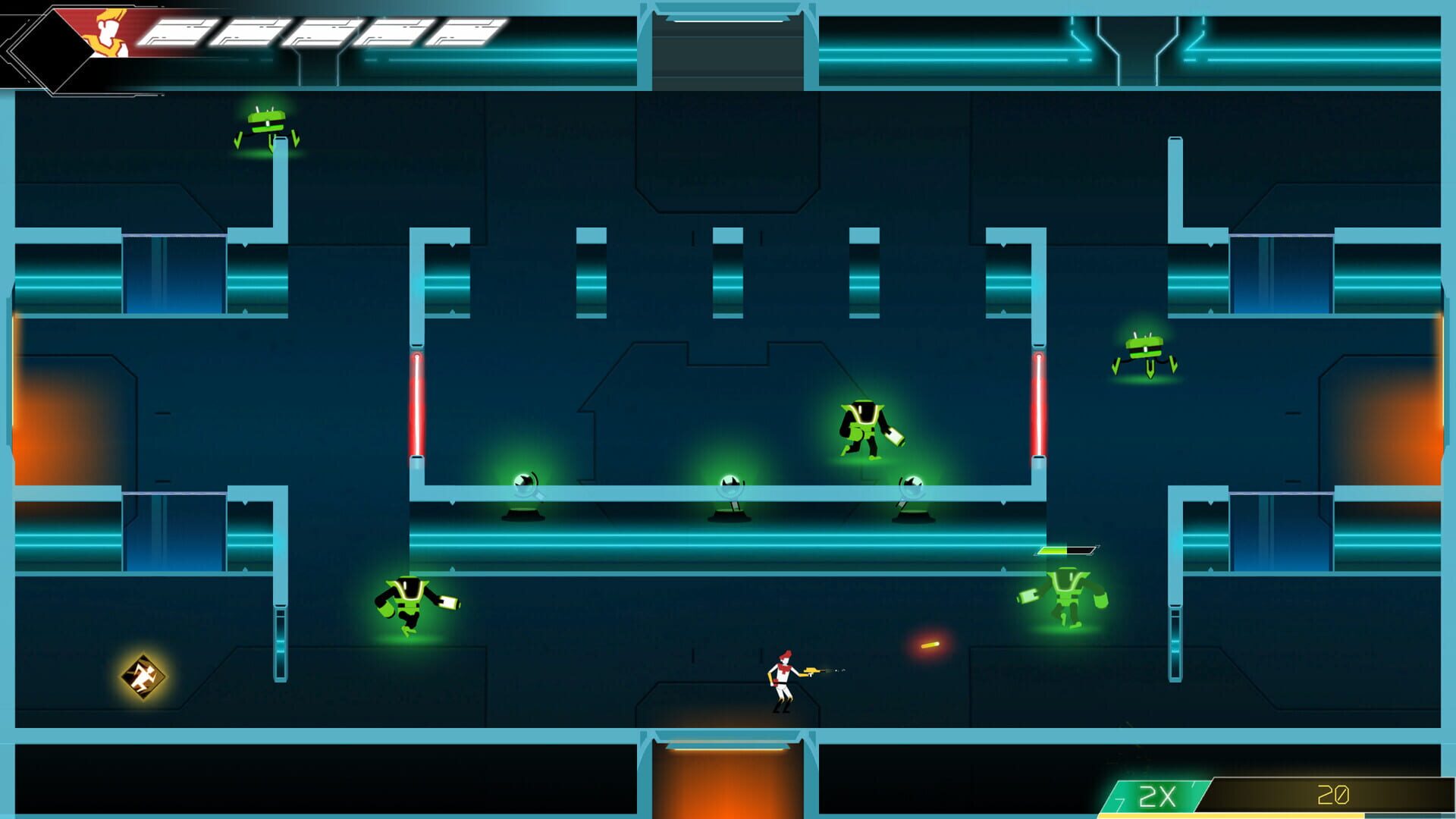 Screenshot for Berzerk: Recharged