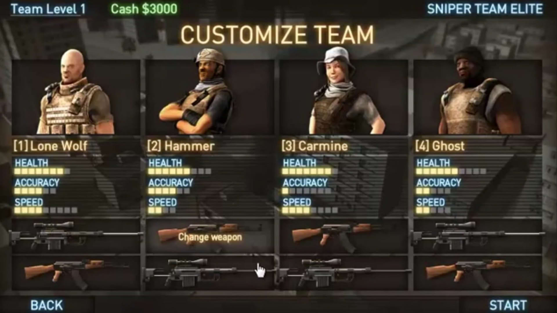 Screenshot for Sniper Team 2