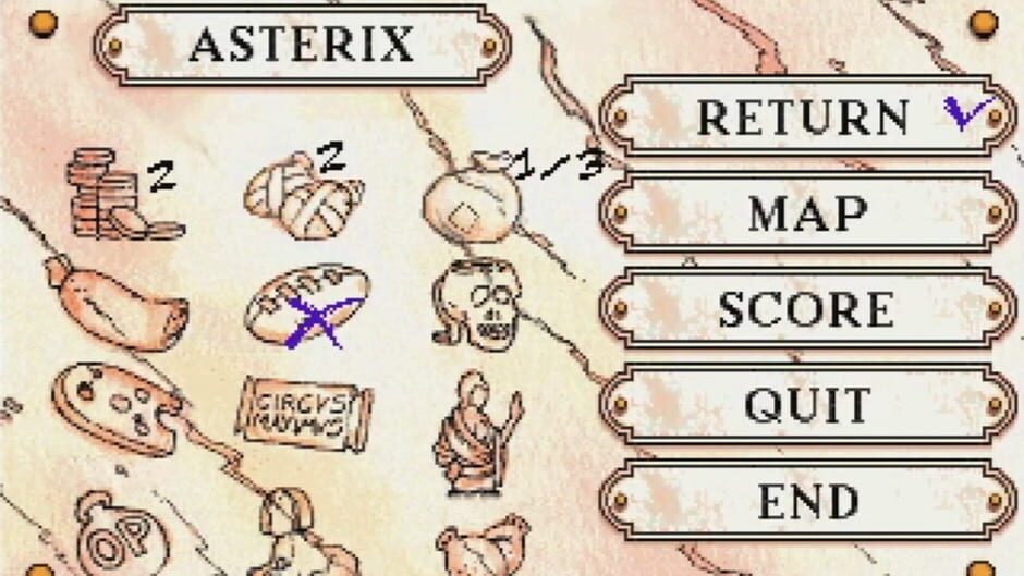 Screenshot for Astérix: Caesar's Challenge