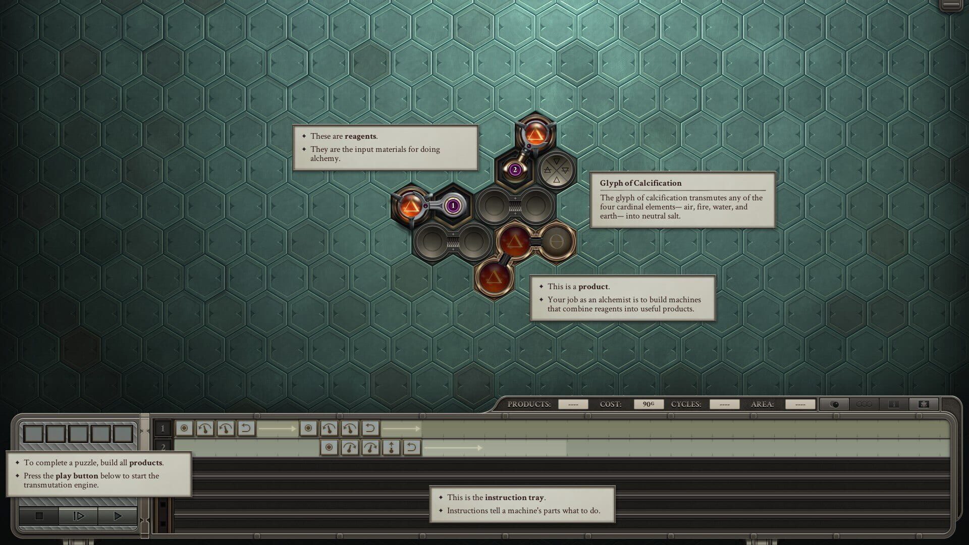 Screenshot for Opus Magnum