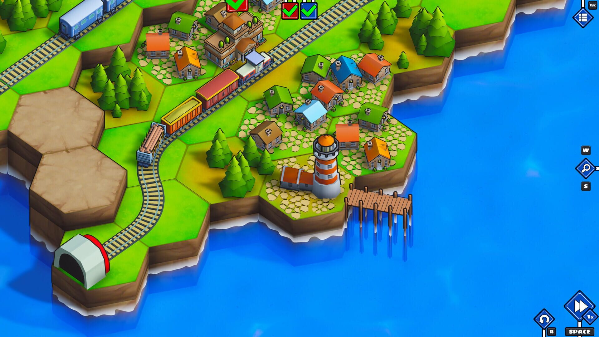 Screenshot for Railway Islands 2