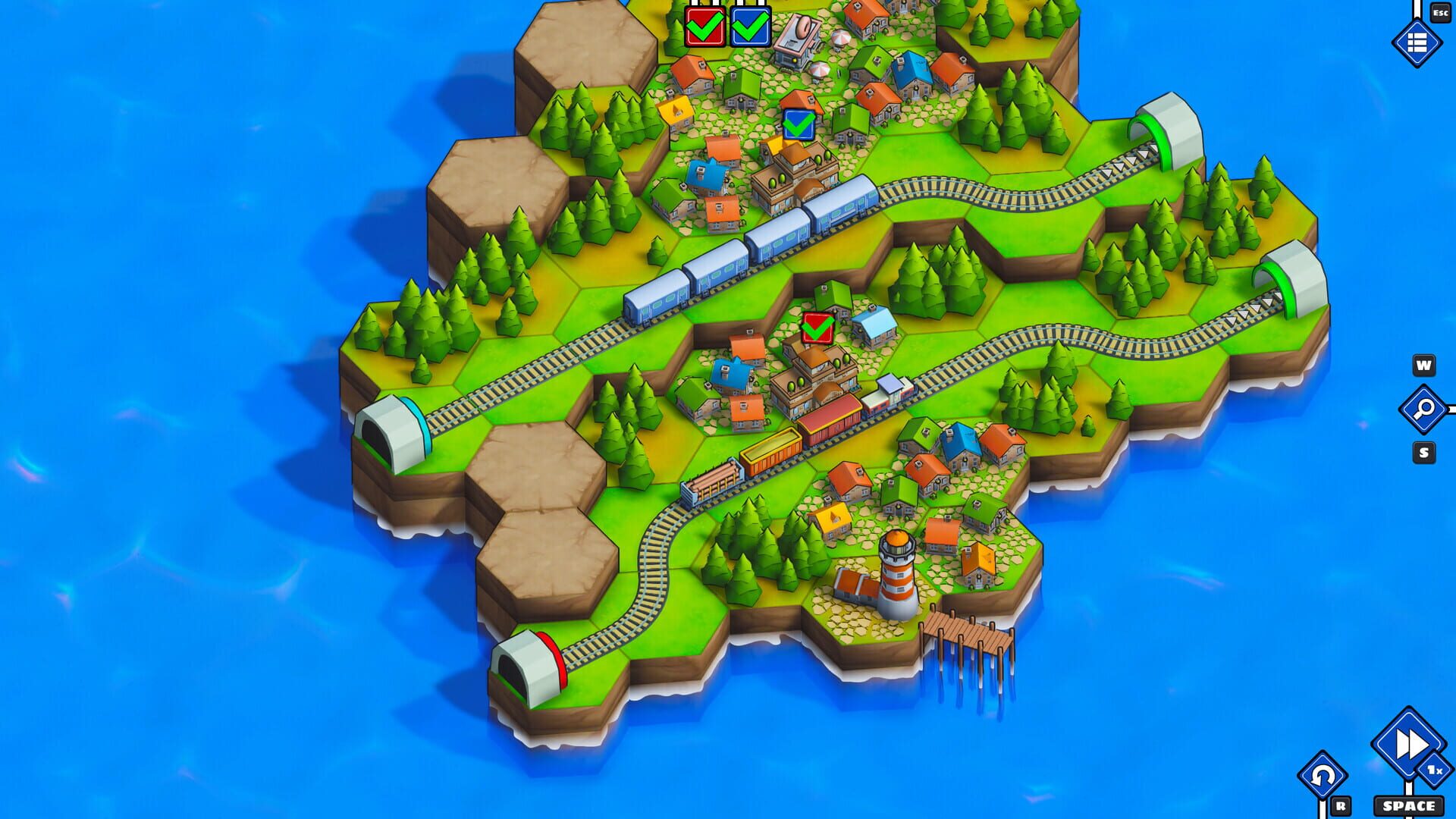 Screenshot for Railway Islands 2