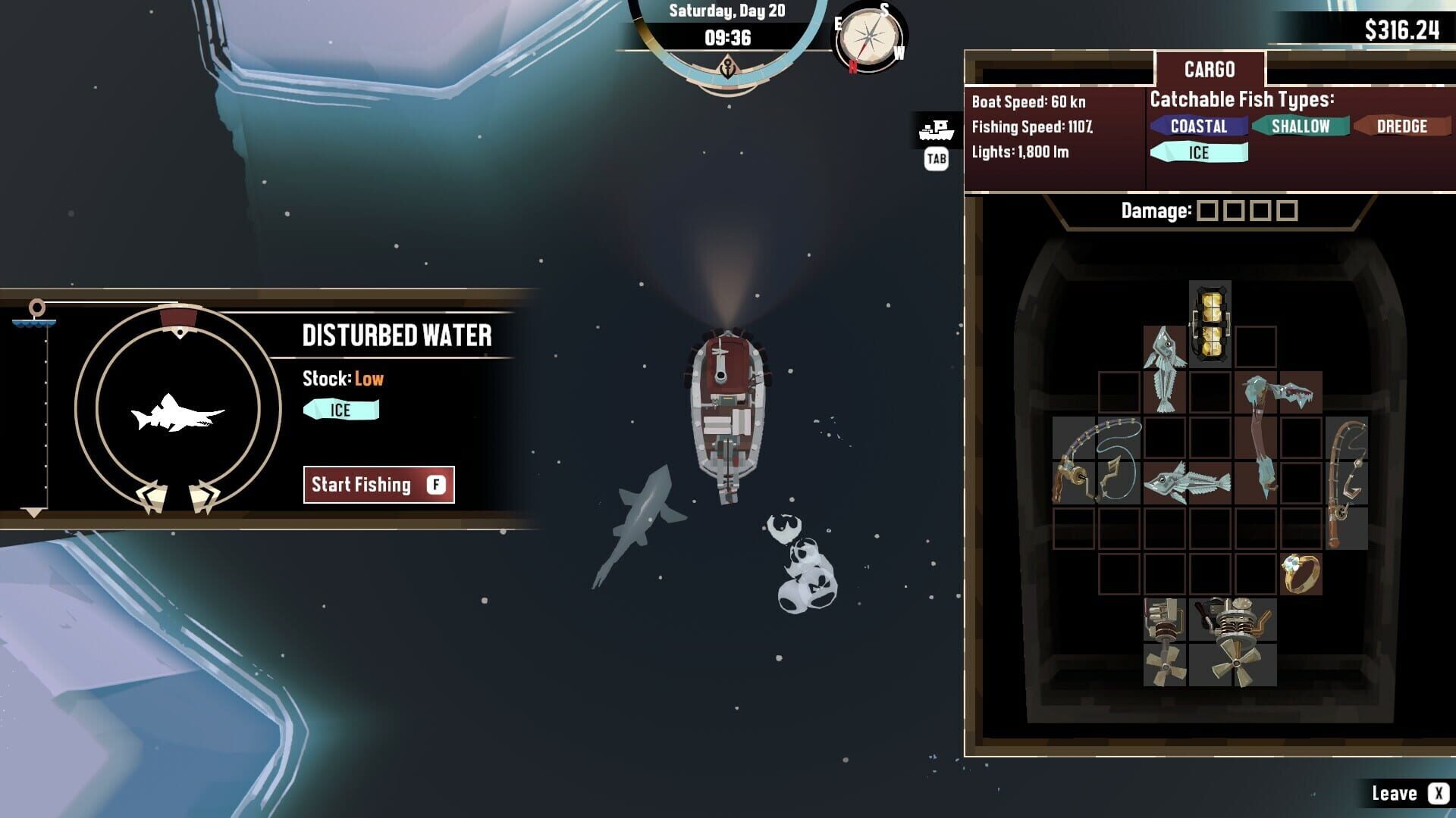 Screenshot for Dredge: The Pale Reach