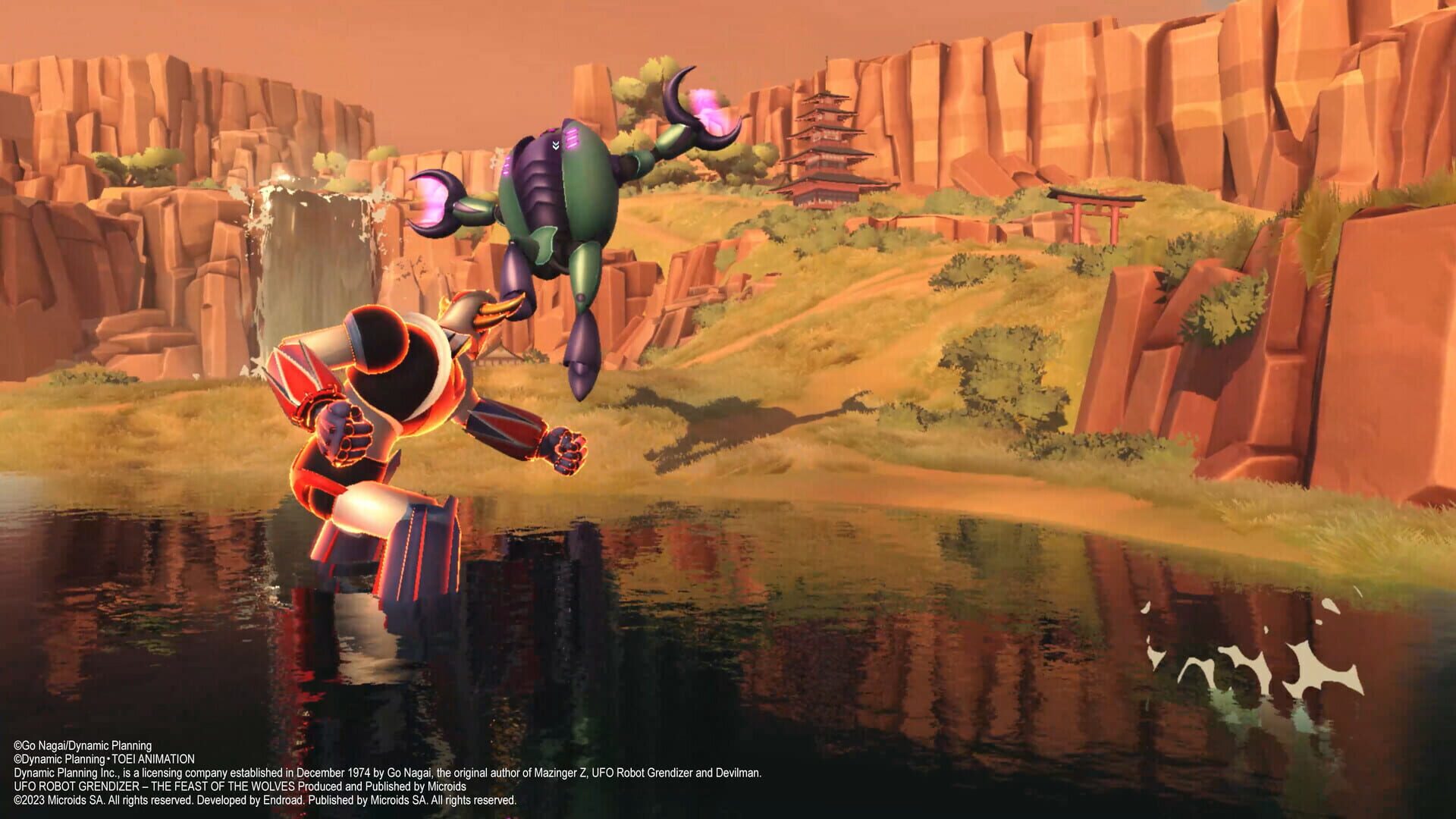 Screenshot for UFO Robot Grendizer: The Feast of the Wolves