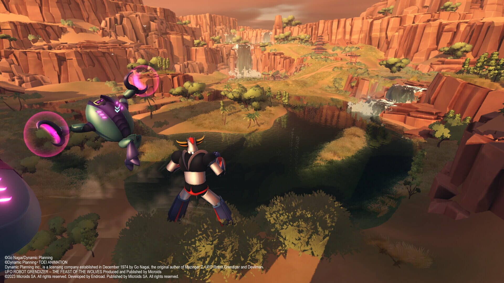 Screenshot for UFO Robot Grendizer: The Feast of the Wolves