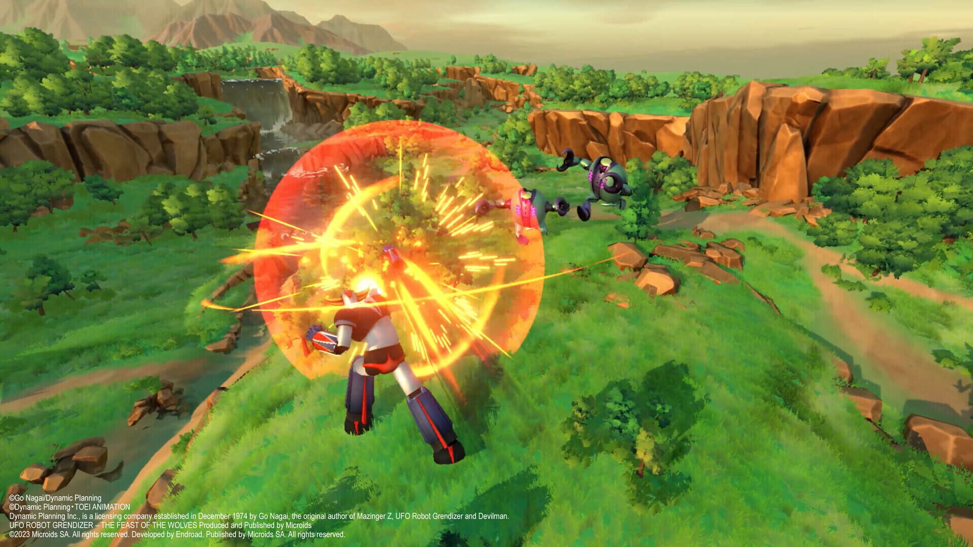 Screenshot for UFO Robot Grendizer: The Feast of the Wolves