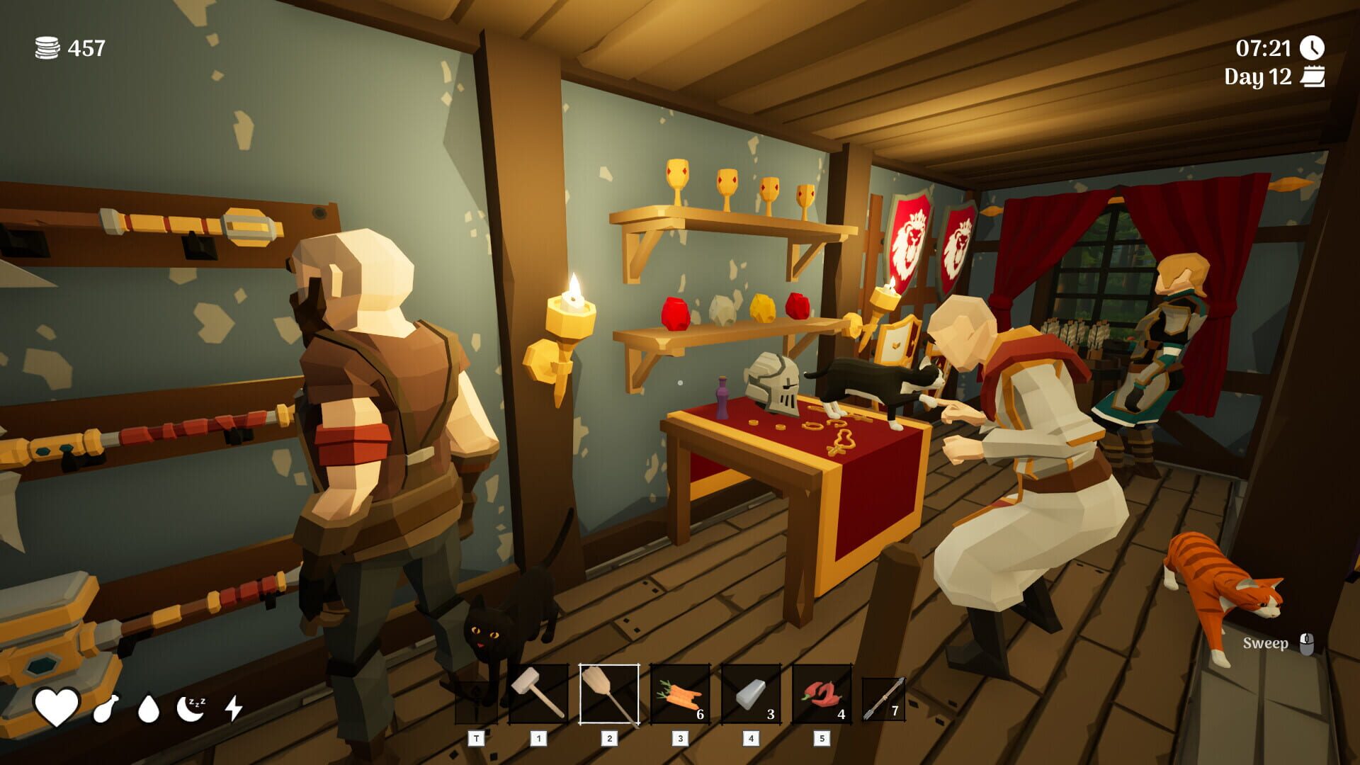 Screenshot for Cozy Keep: Farm, Craft, Manage
