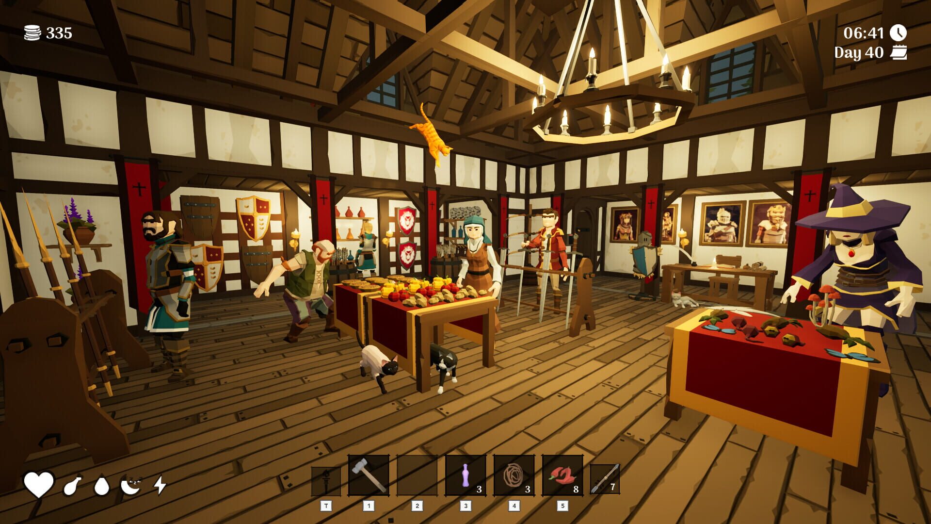 Screenshot for Cozy Keep: Farm, Craft, Manage