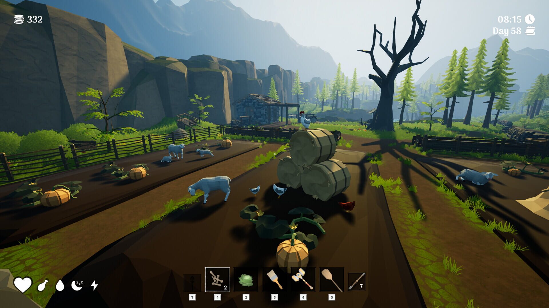 Screenshot for Cozy Keep: Farm, Craft, Manage