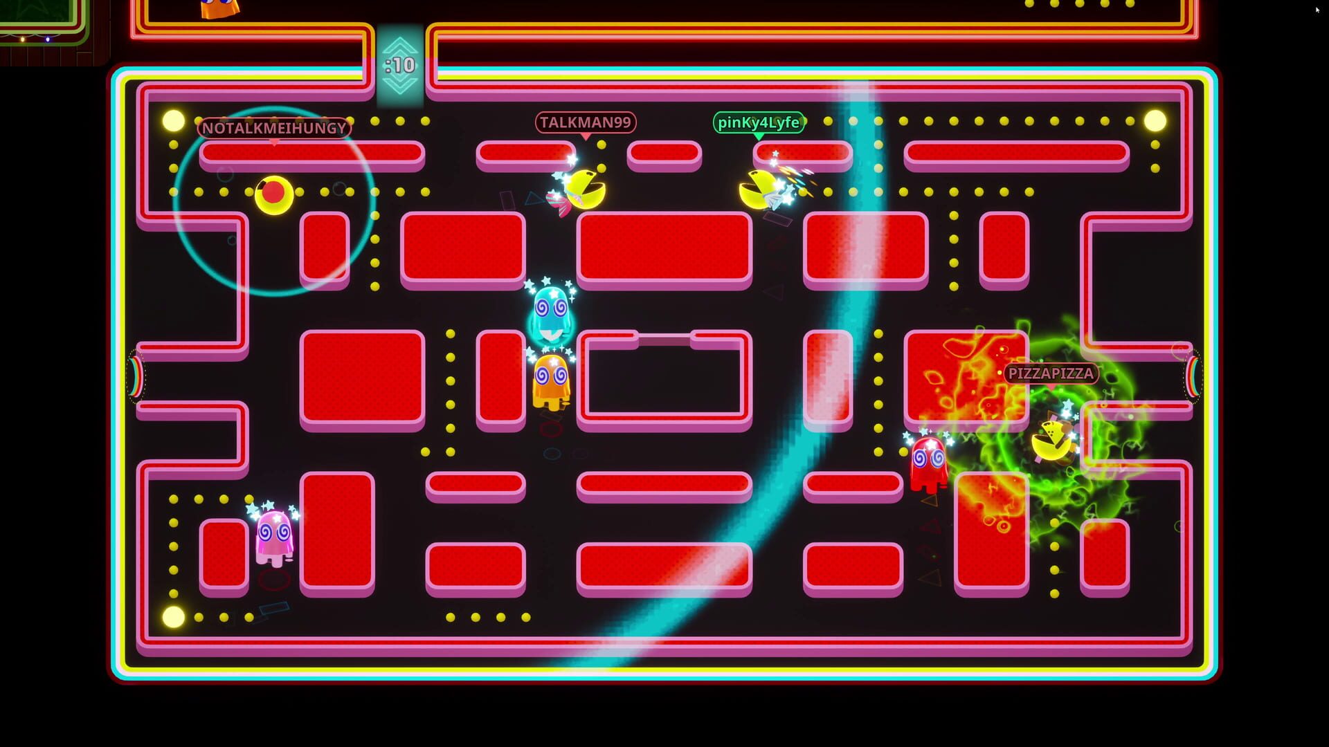Screenshot for Pac-Man Mega Tunnel Battle: Chomp Champs