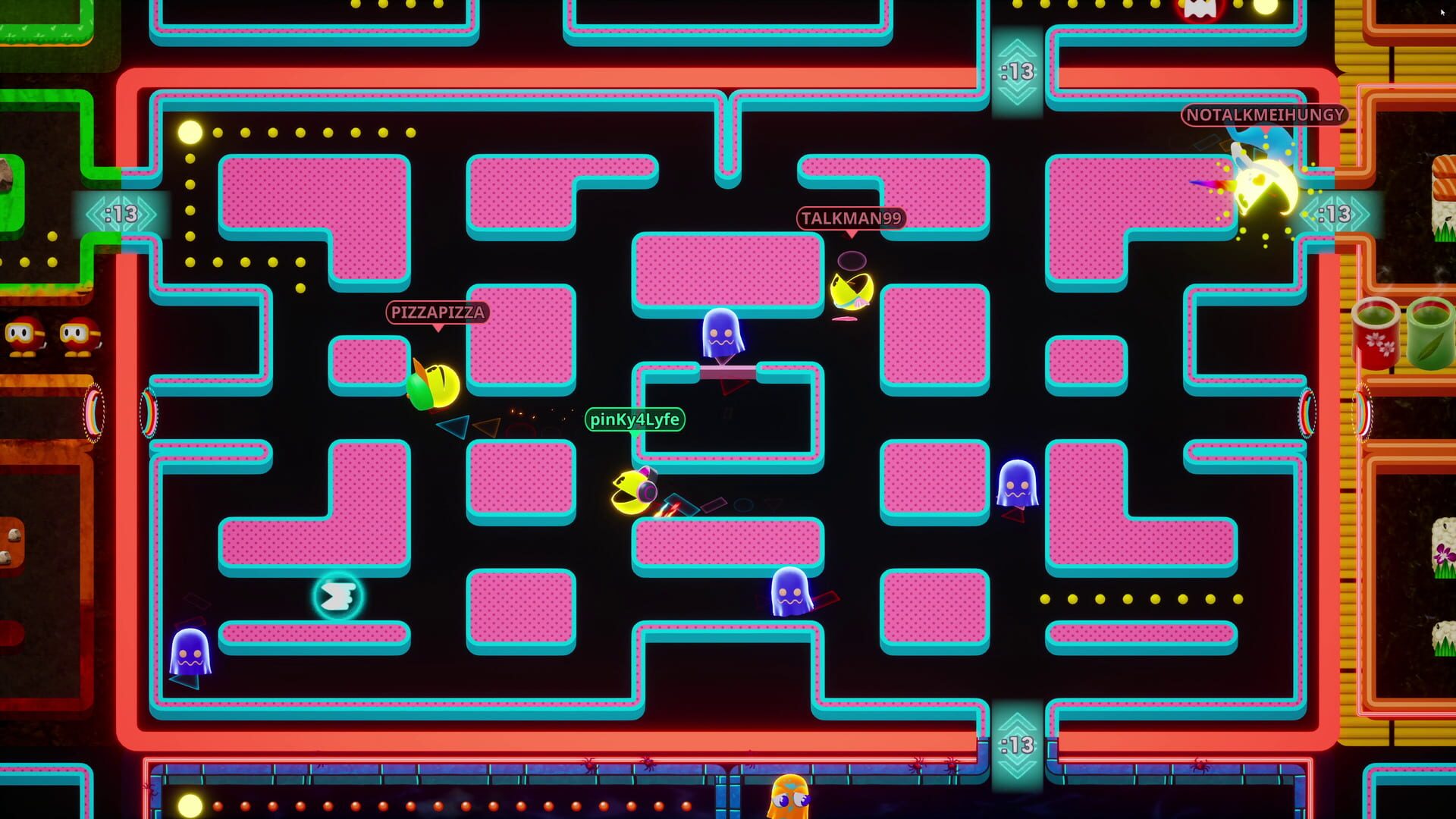 Screenshot for Pac-Man Mega Tunnel Battle: Chomp Champs