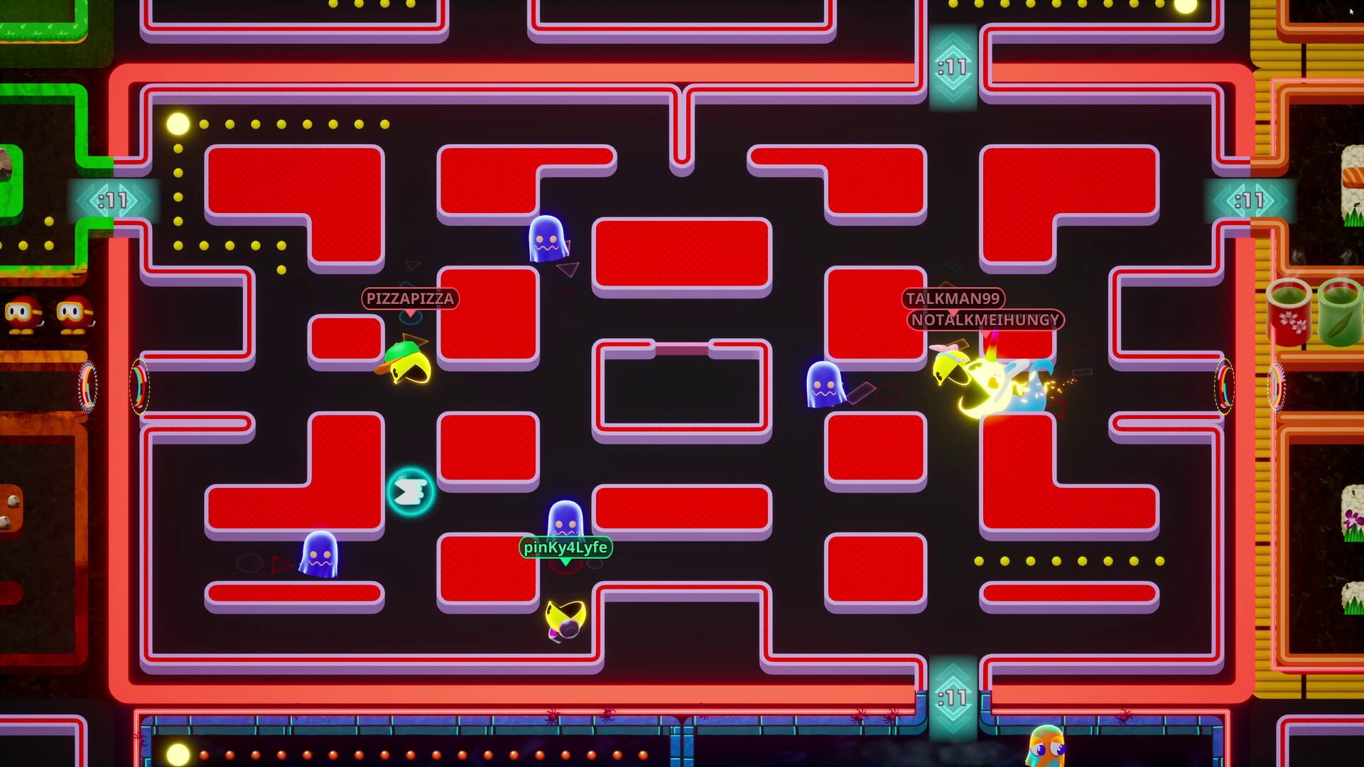 Screenshot for Pac-Man Mega Tunnel Battle: Chomp Champs