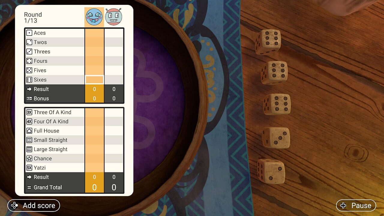 Screenshot for Yatzi