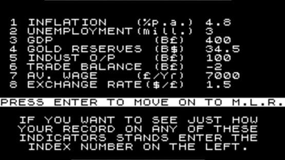 Screenshot for 1984: A Game of Government Management
