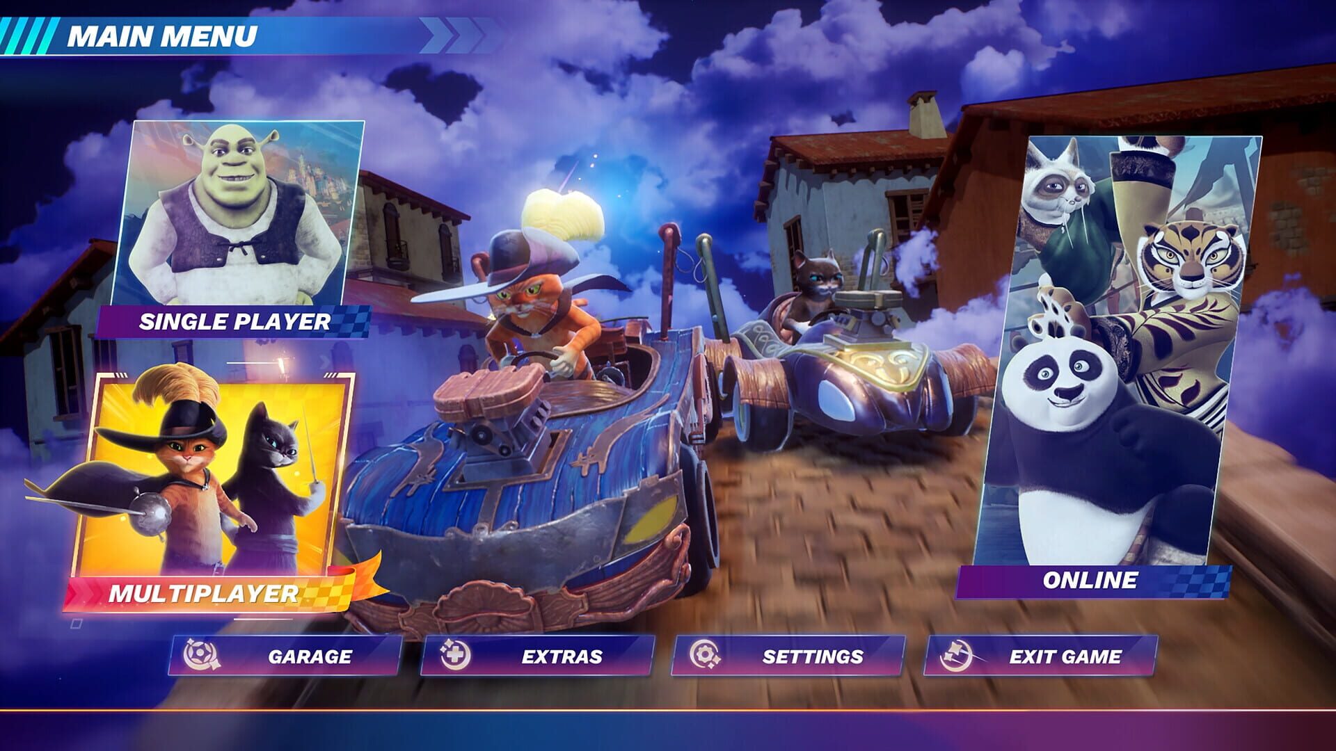 Screenshot for DreamWorks All-Star Kart Racing