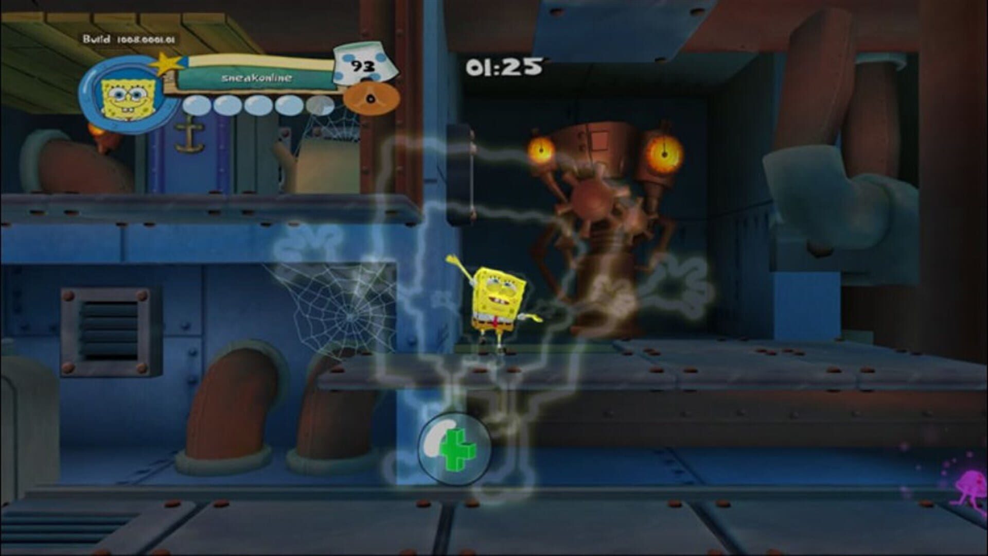 Screenshot for SpongeBob SquarePants: Underpants Slam