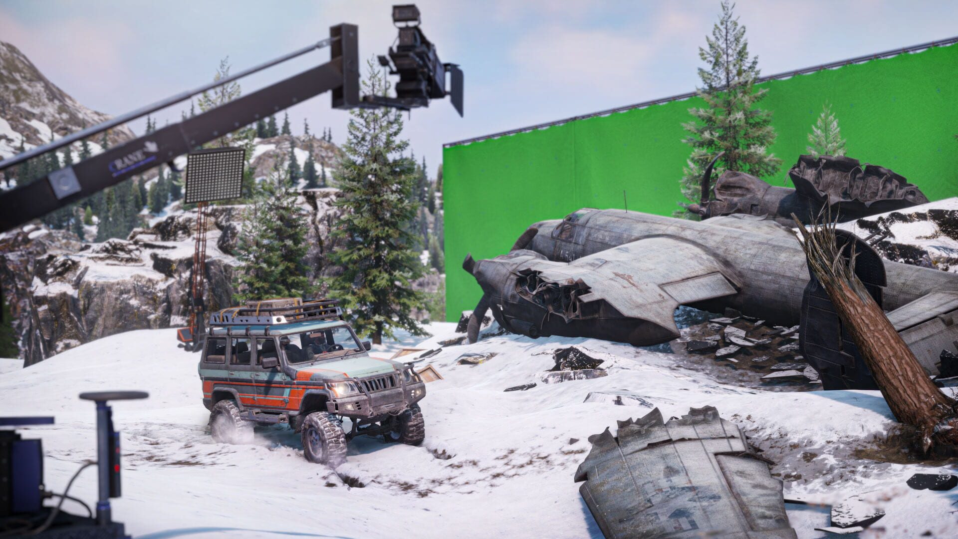 Screenshot for SnowRunner: Season 11 - Lights & Cameras
