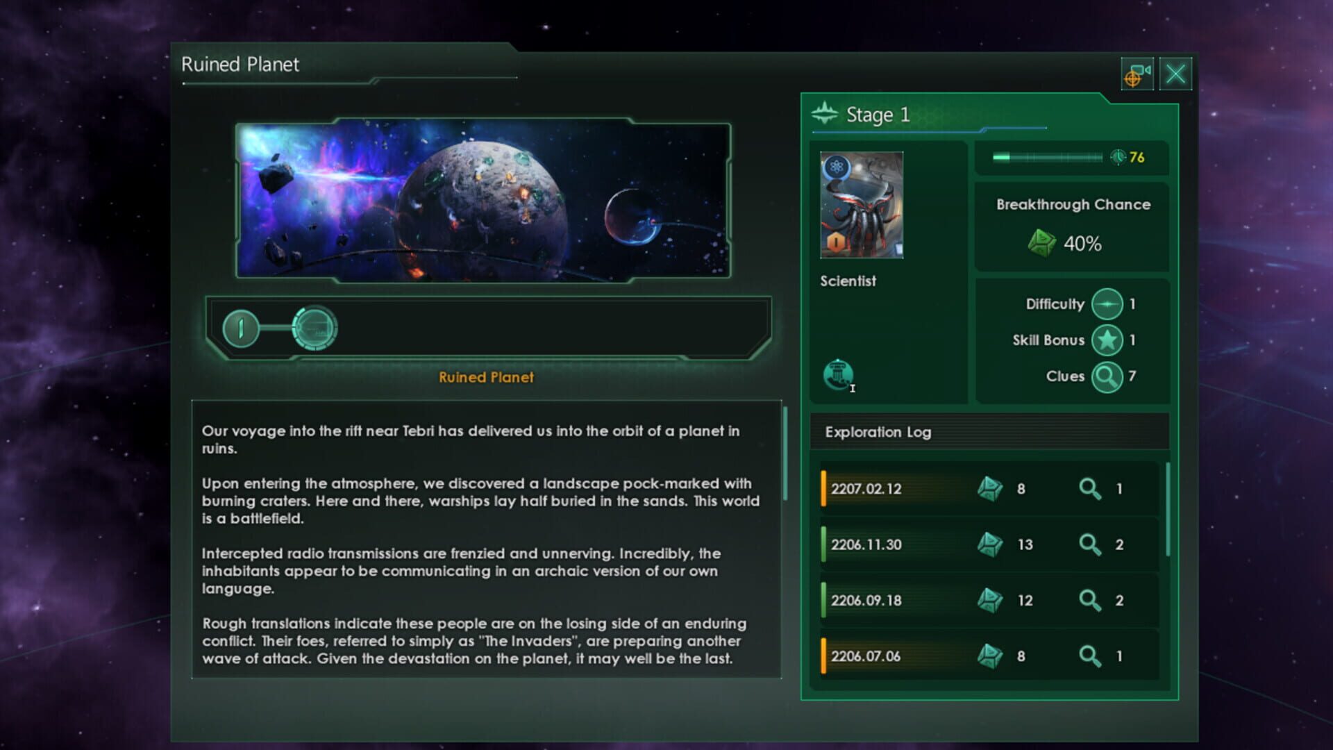 Screenshot for Stellaris: Astral Planes