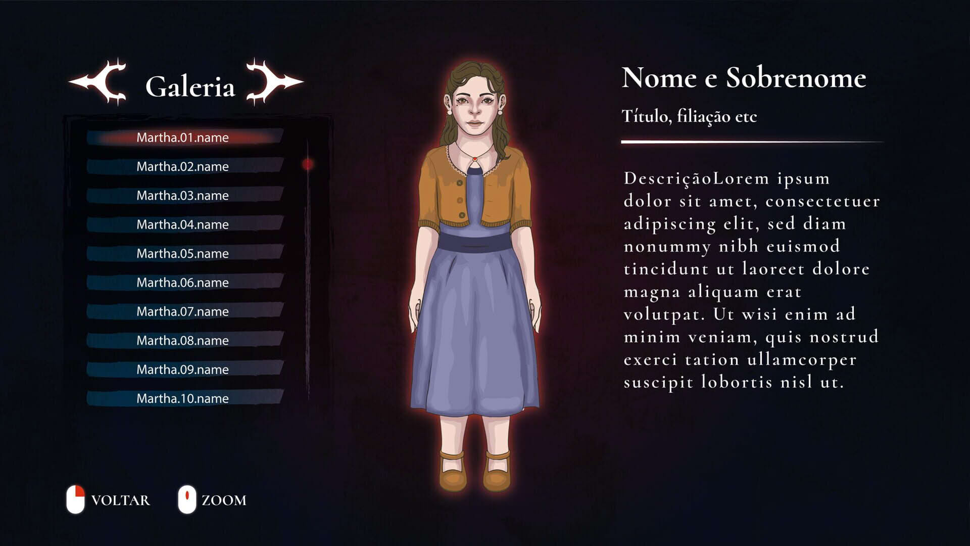 Screenshot for Scarlet Manor: The Heir