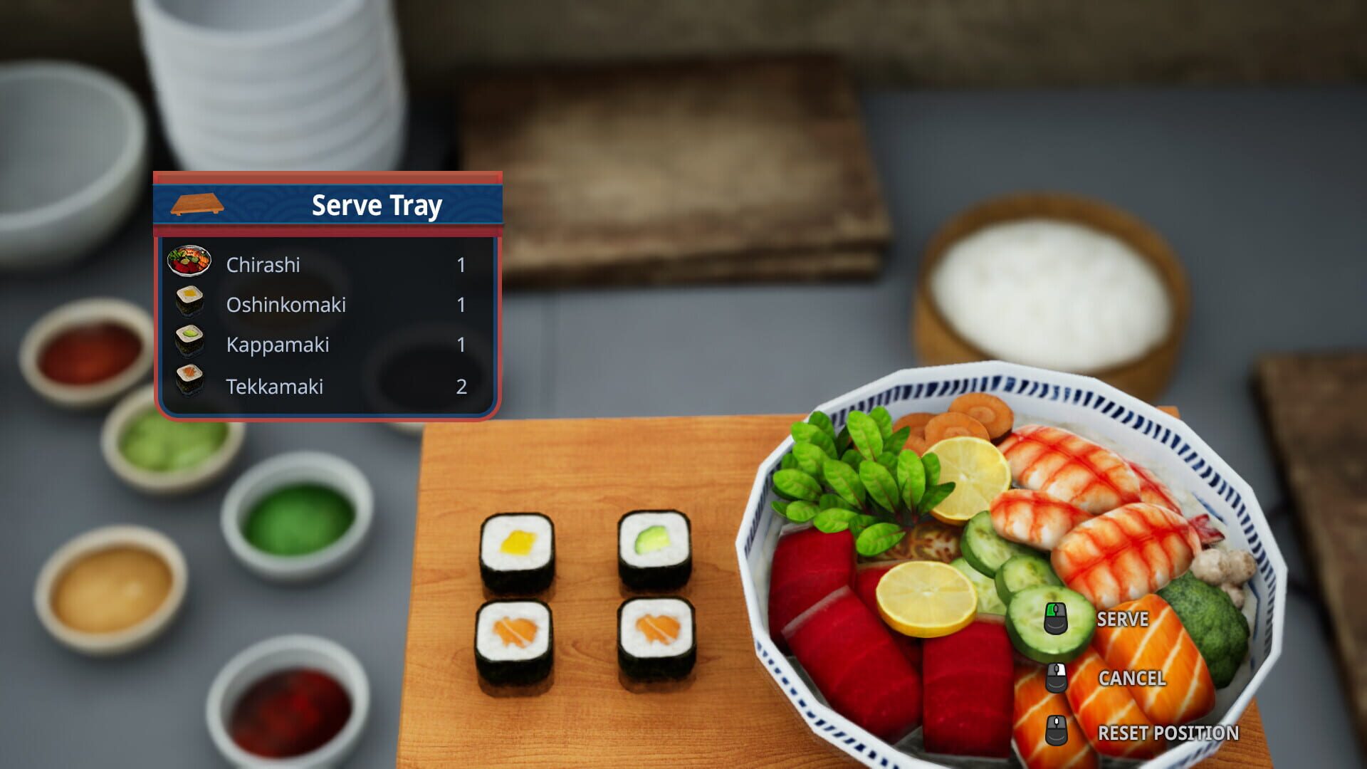 Screenshot for Cooking Simulator: Sushi