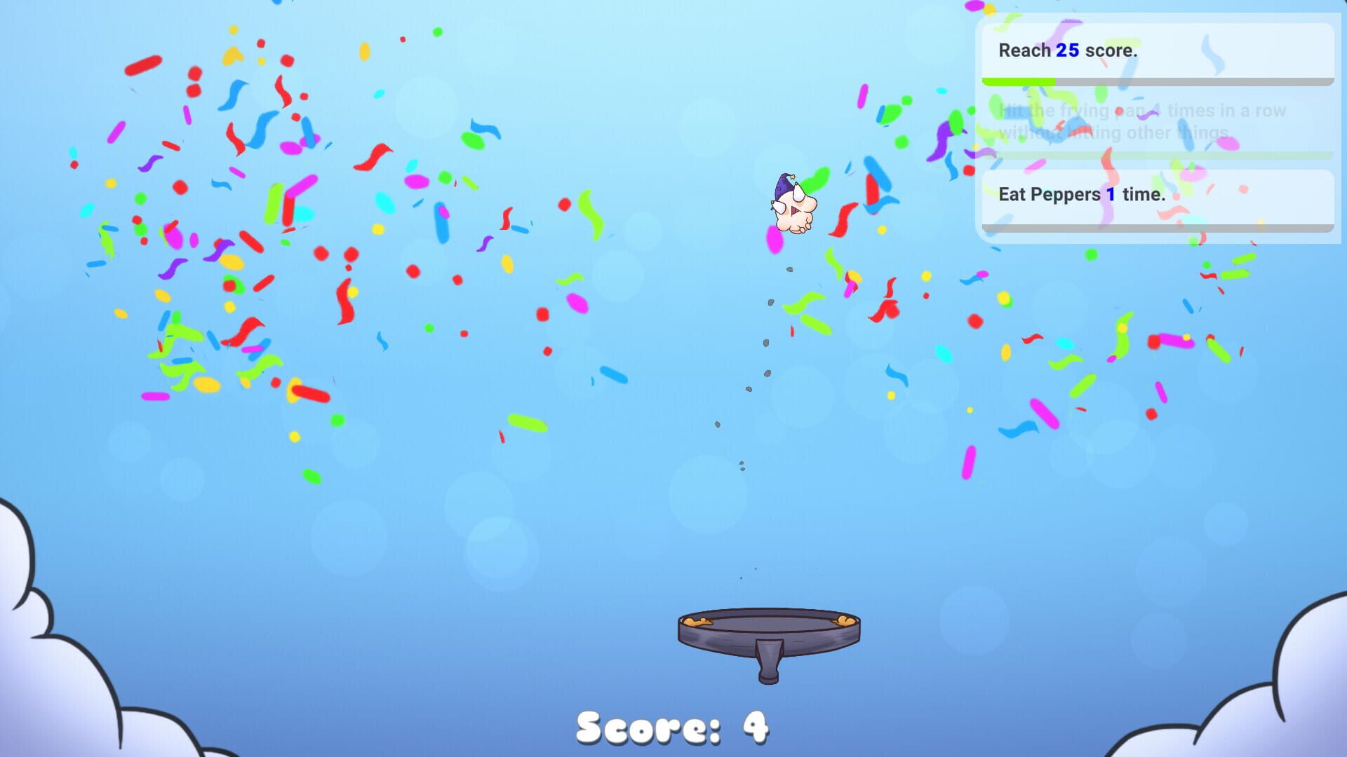 Screenshot for Flying 'N Frying Popcorn Dude