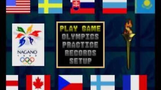 Screenshot for Olympic Hockey 98