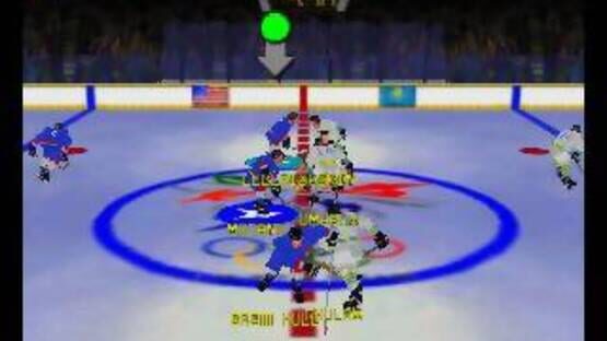 Screenshot for Olympic Hockey 98