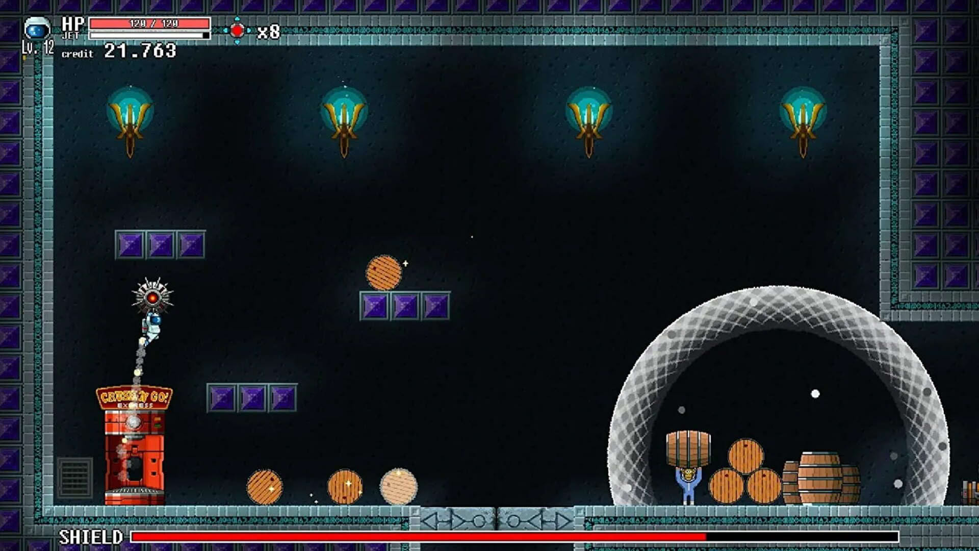 Screenshot for Willy Jetman: Astromonkey's Revenge