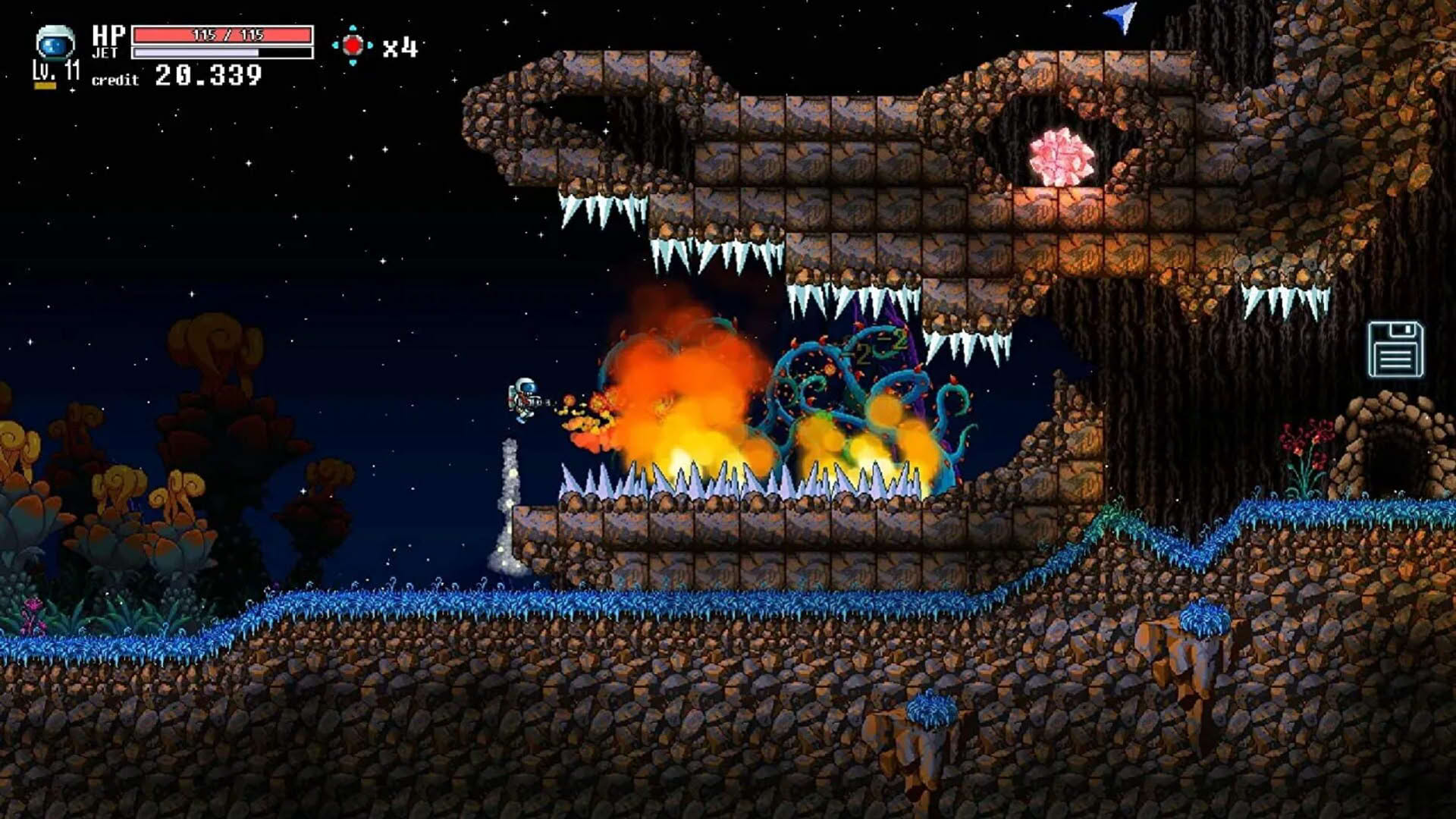 Screenshot for Willy Jetman: Astromonkey's Revenge