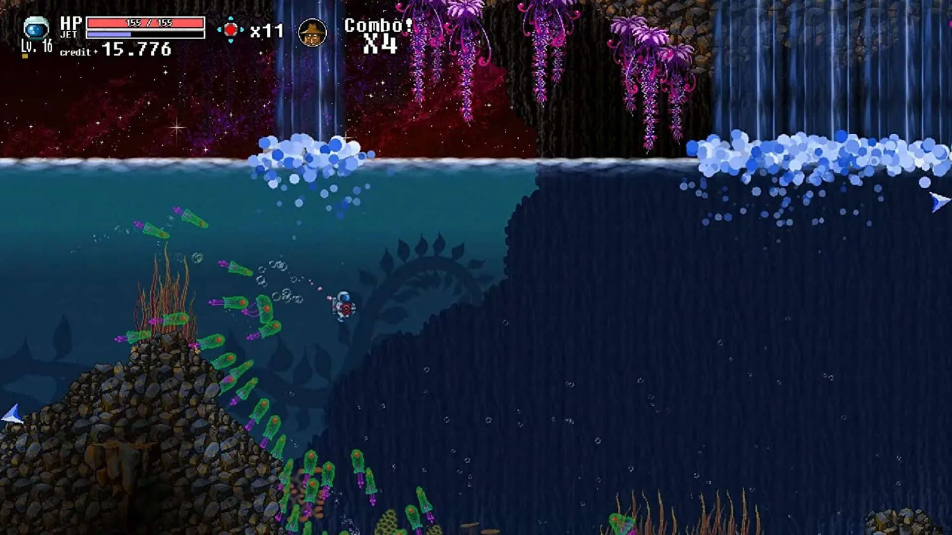 Screenshot for Willy Jetman: Astromonkey's Revenge