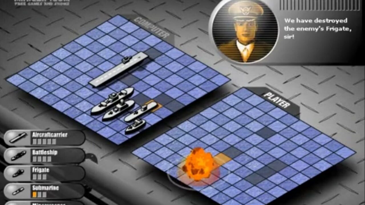Screenshot for Battleships General Quarters