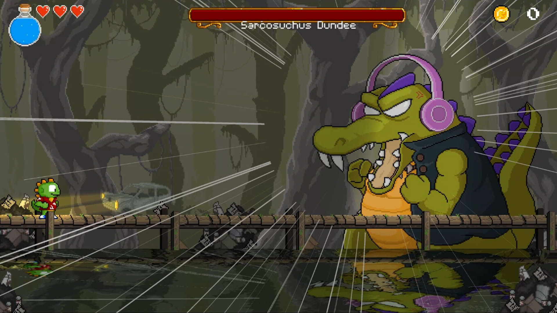 Screenshot for Dinopunk: The Cacops Adventure